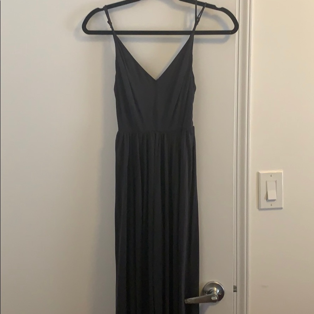 Urbanoutfitters dark navy jumpsuit
